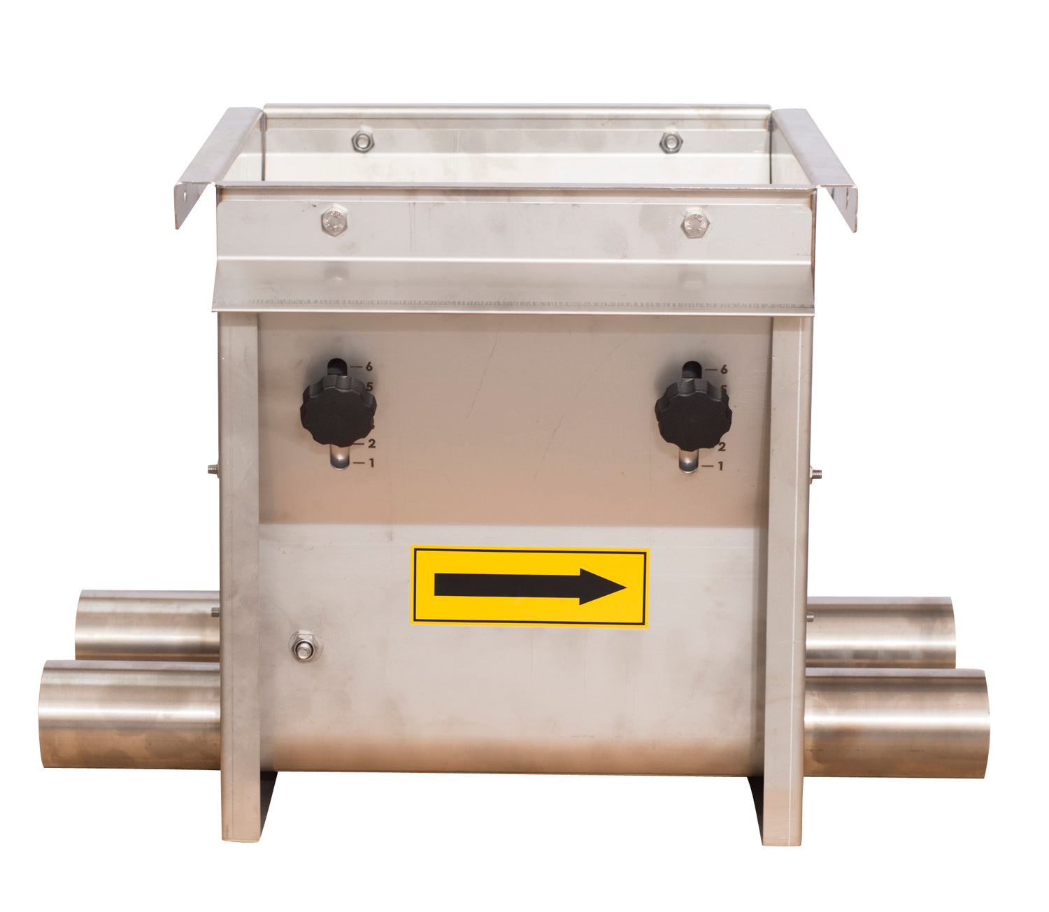 Rvs Hoppers 60mm dubbel