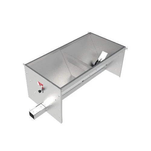 Hopper VC-180D, 180L, afneembaar, verzinkt