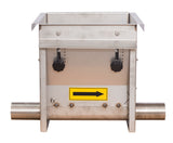 Rvs hopper 60mm enkel