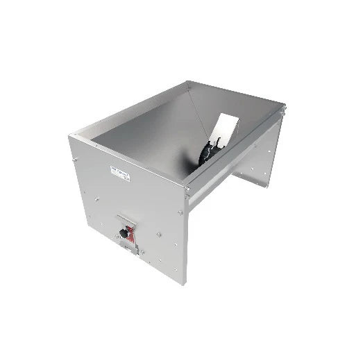 Hopper VC-70M, midden, verzinkt , 1-baans uitvoering. Inhoud is 70 liter